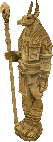 Wepwawet Statue